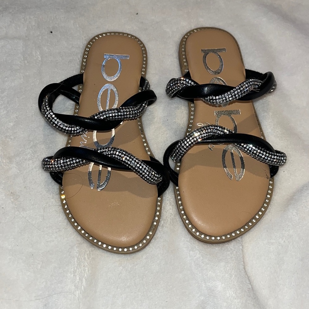 Bebe girls sandals size 13.